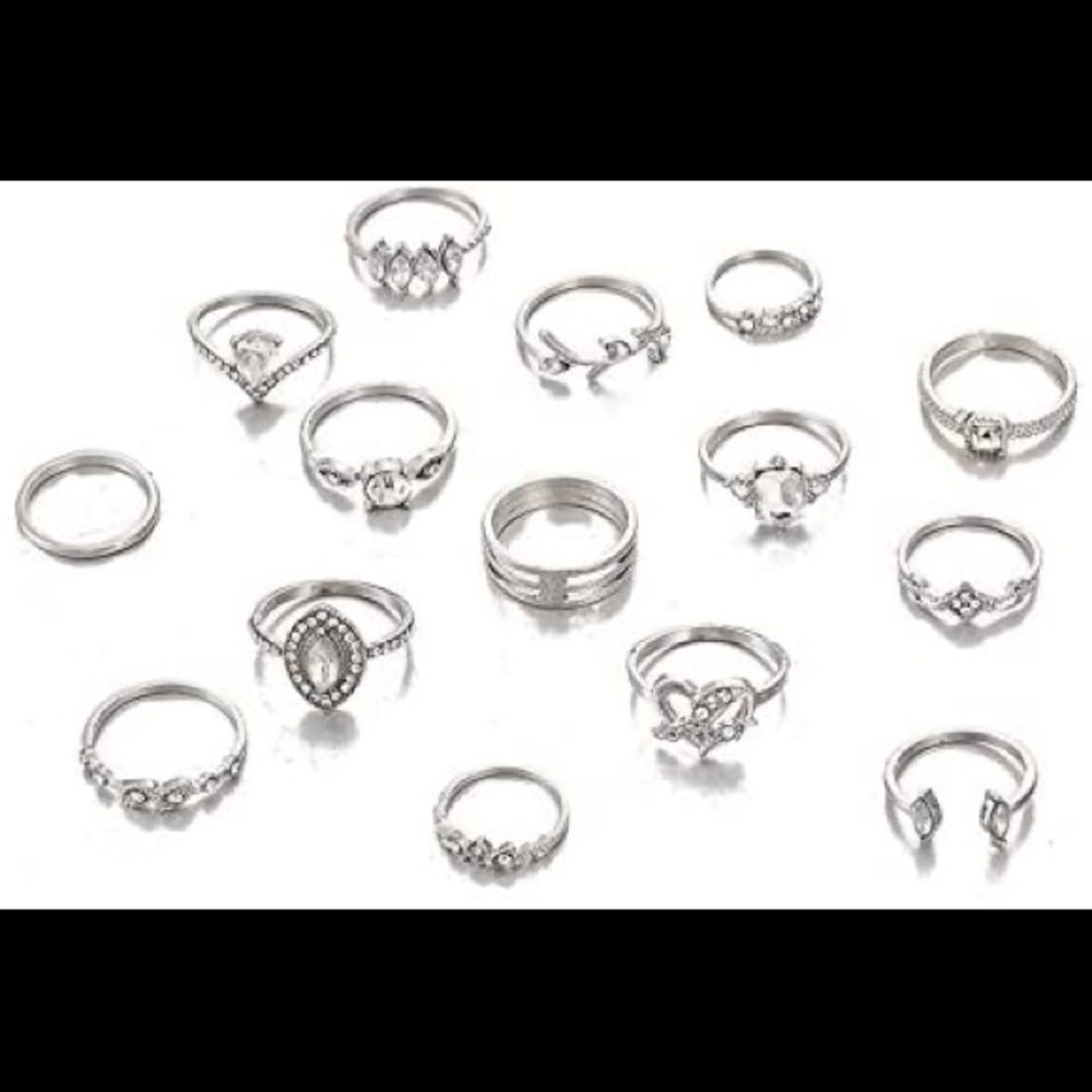 Women's Stacking Rings Set, Stackable Joint Finge… - image 4